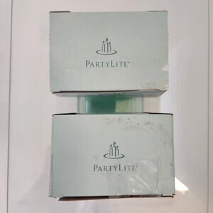 Vintage NIB Party Lite Votive Candles Jasmine Kiwi Strawberry